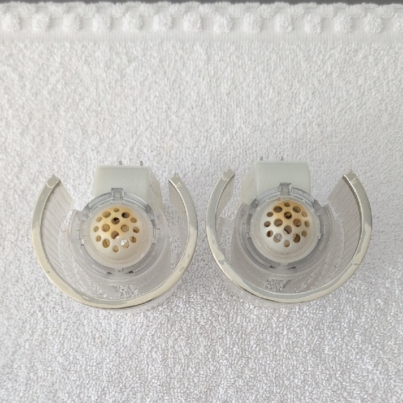 Silver Ribbed Cuff Bracelets - Picture 5 of 5